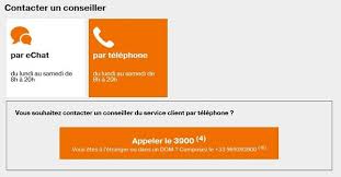 contacter orange