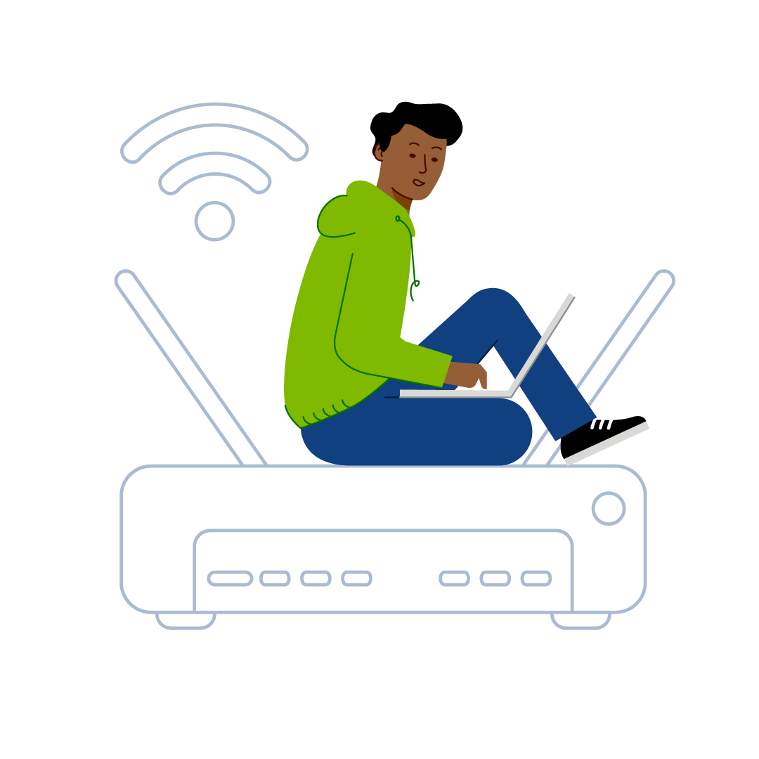 connection a haut debit