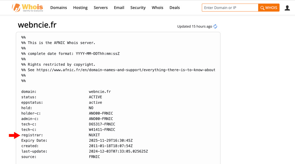 trouver hébergeur site internet