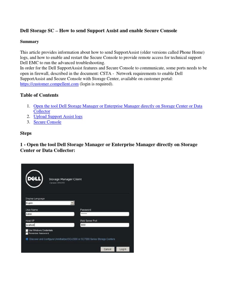 support dell emc