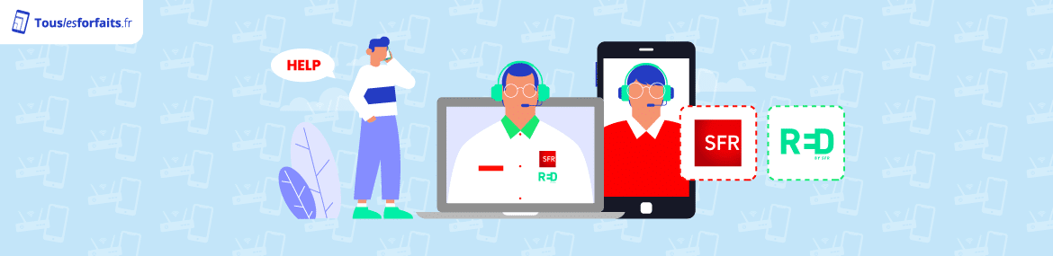 contacter red by sfr