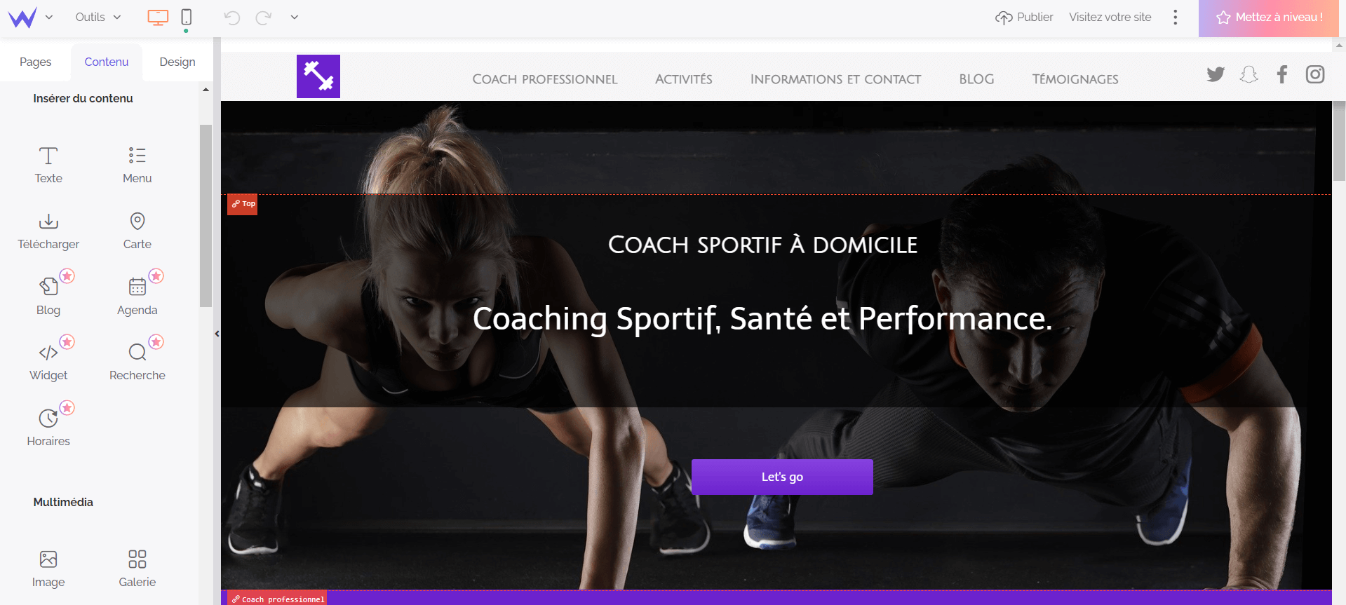 creer et heberger un site web gratuitement